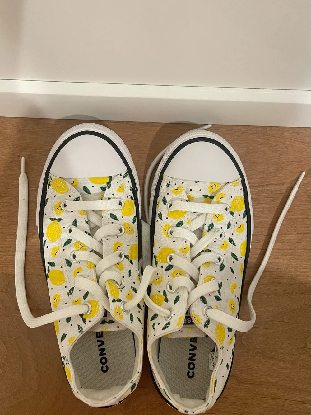 Converse Chuck Taylor All Star Lemon Print Low Top Sneakers